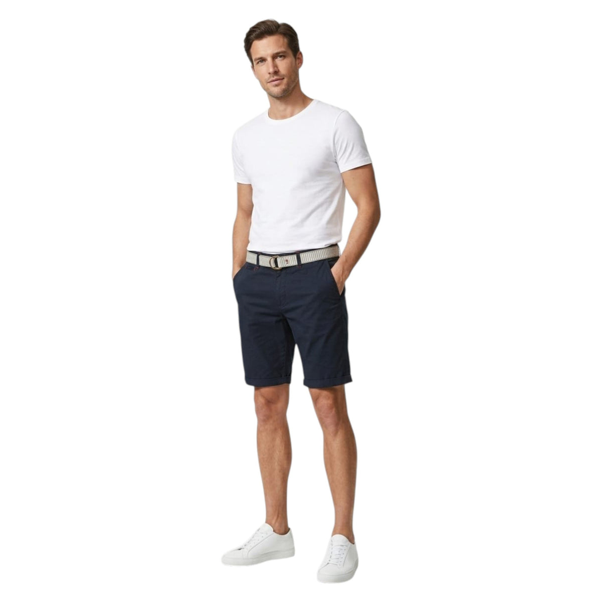Men's Plain Short,Navy