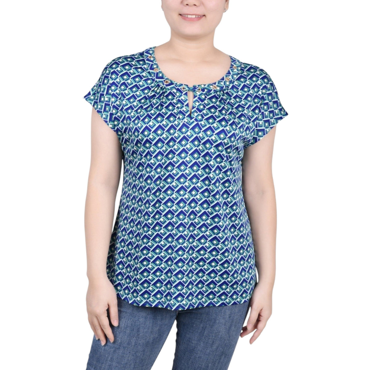 Women's Graphic Top,Multi