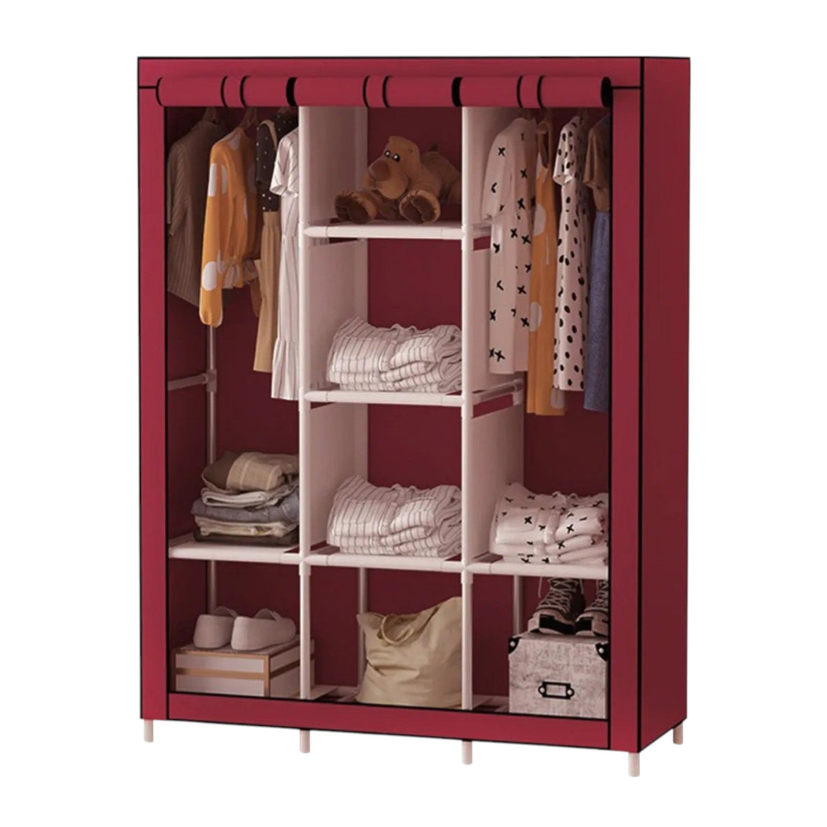 Portable Fabric Wardrobe Organizer
