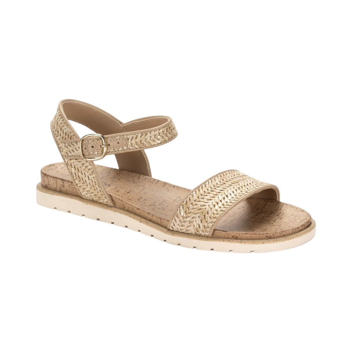 Women's Braided Sandals,Lightg Beige