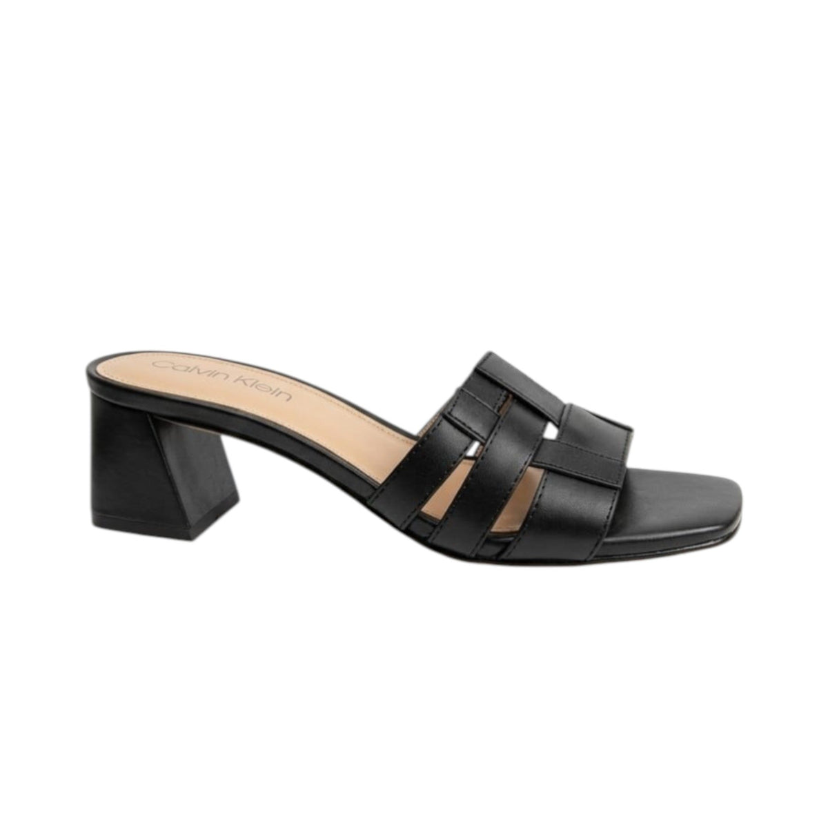 Women's Plain Heeled Shoes,Black