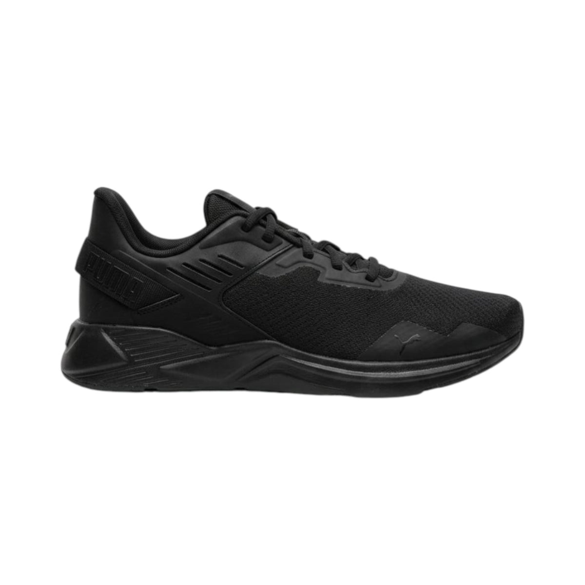 Men's Textured Running Shoes,Black
