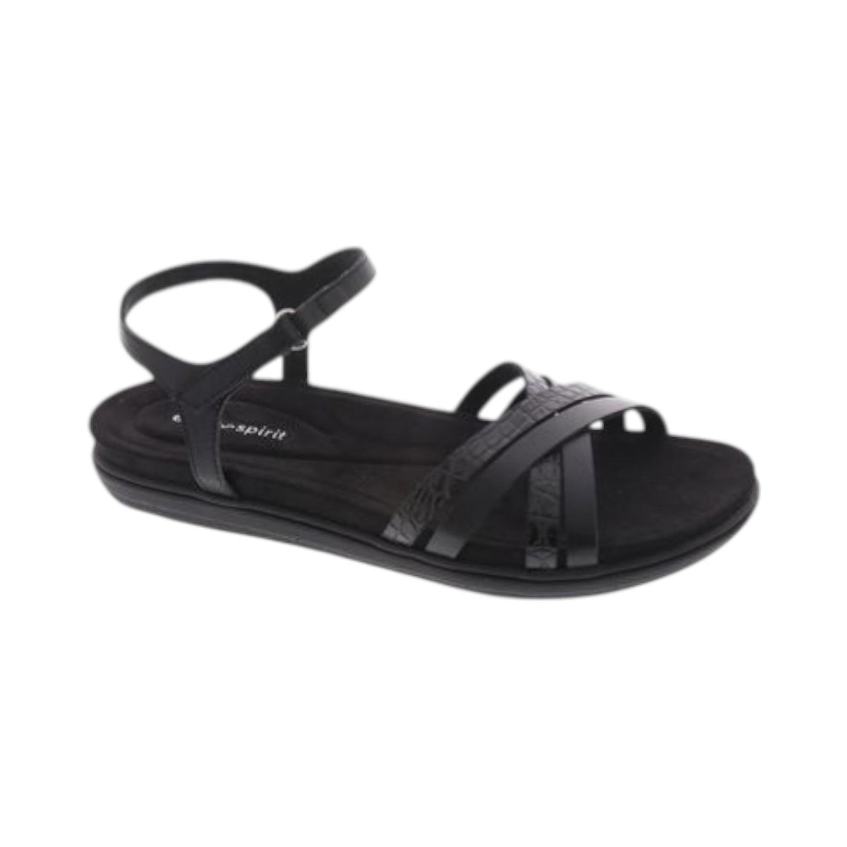 Women's Plain Sandals,Black