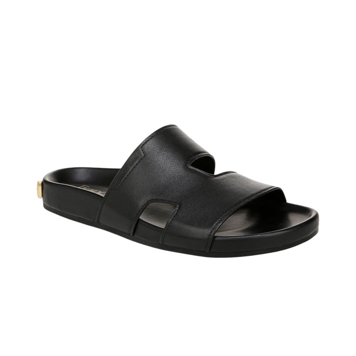 Women's Plain Slippers,Black