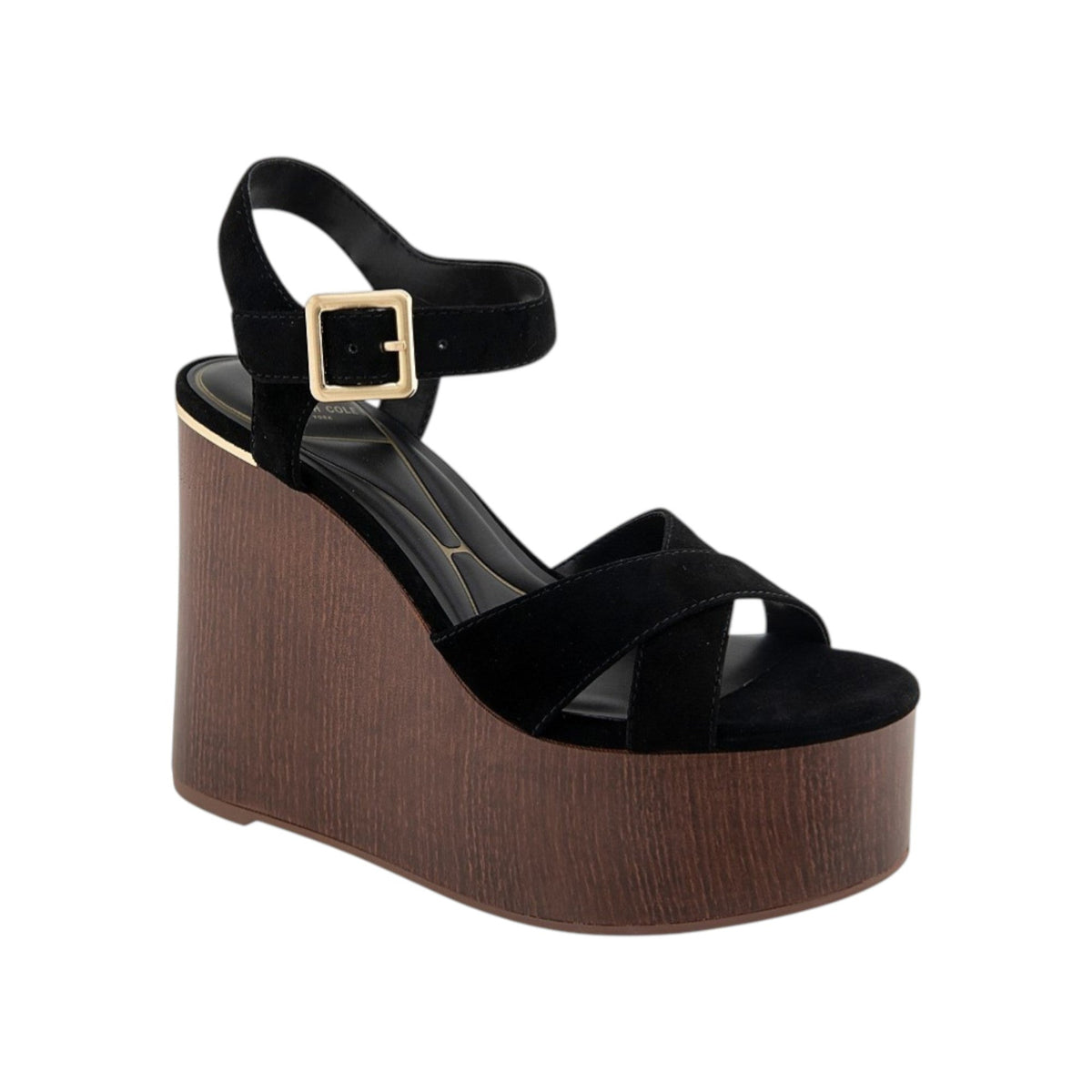 Women's Plain Heeled Shoes,Black