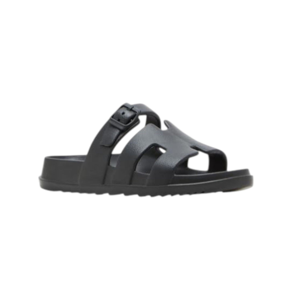 Women's Plain Slippers,Black