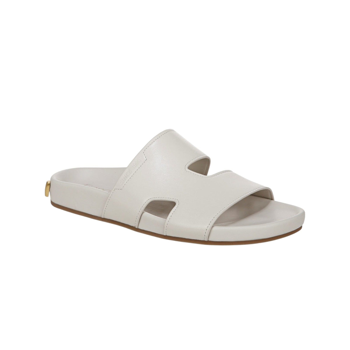 Women's Plain Slippers,White
