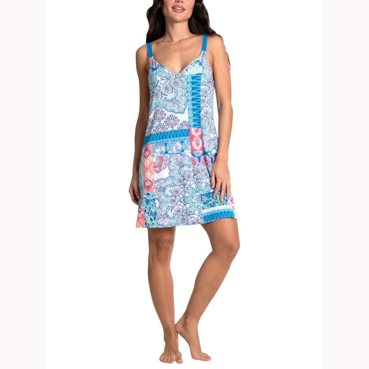 Women's Graphic Printed Sleepwear Robe,Multi