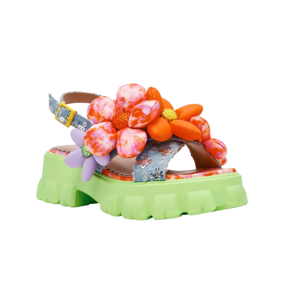 Women's Front Flours Sandals,Multi