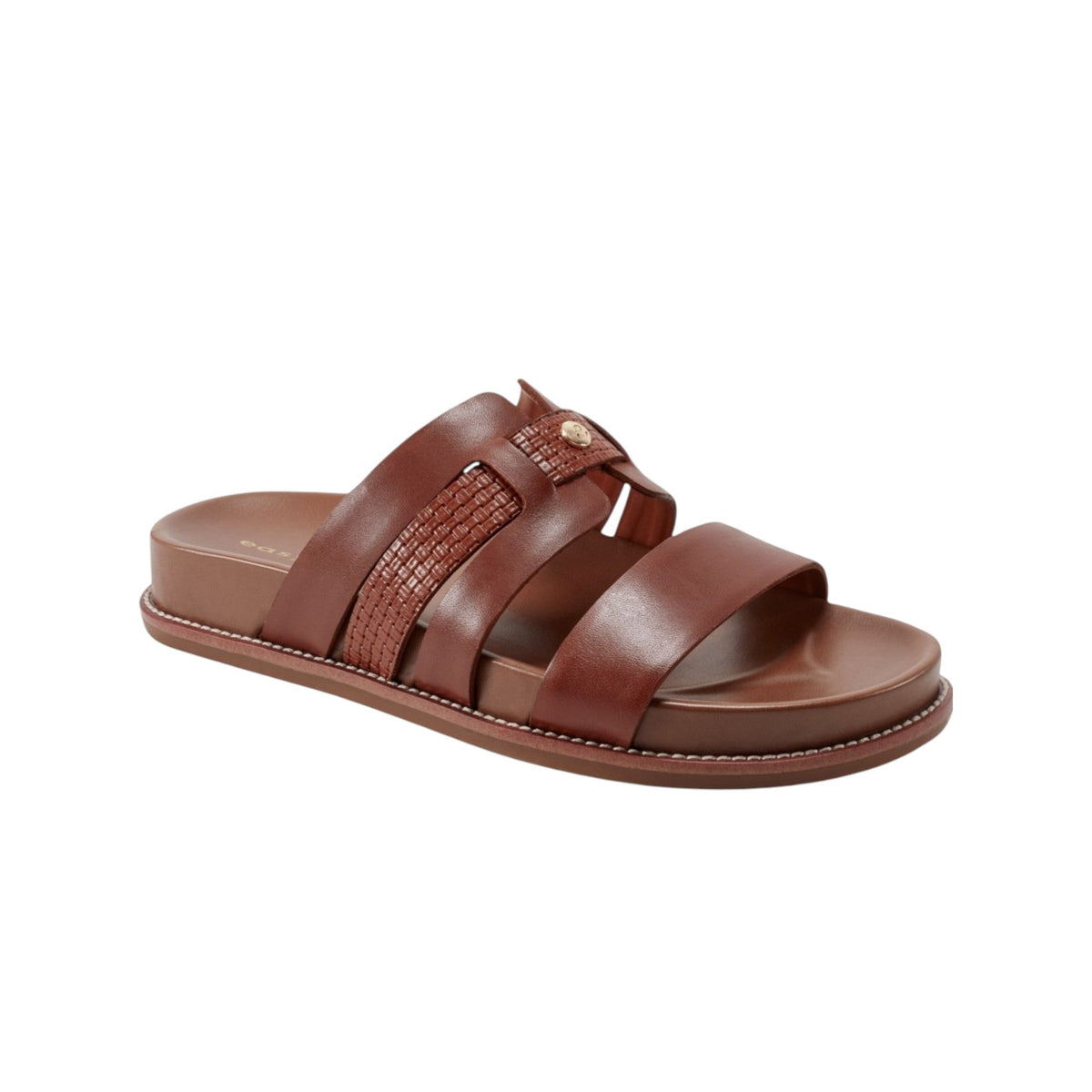 Women's Plain Slippers,Brown