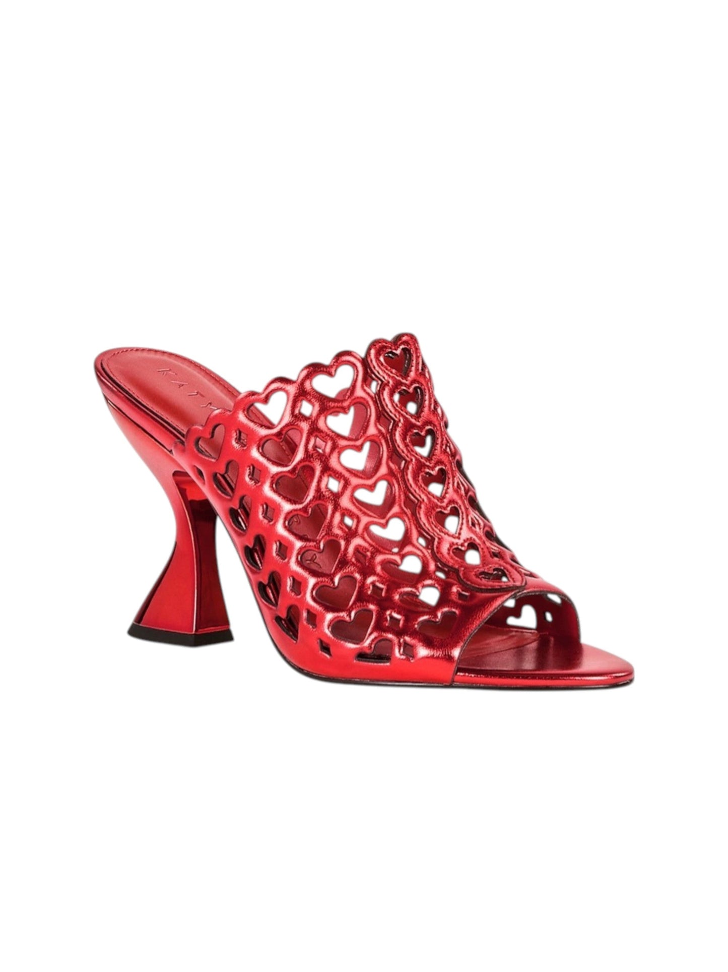 Women's Hearts Heels Shoes,Red