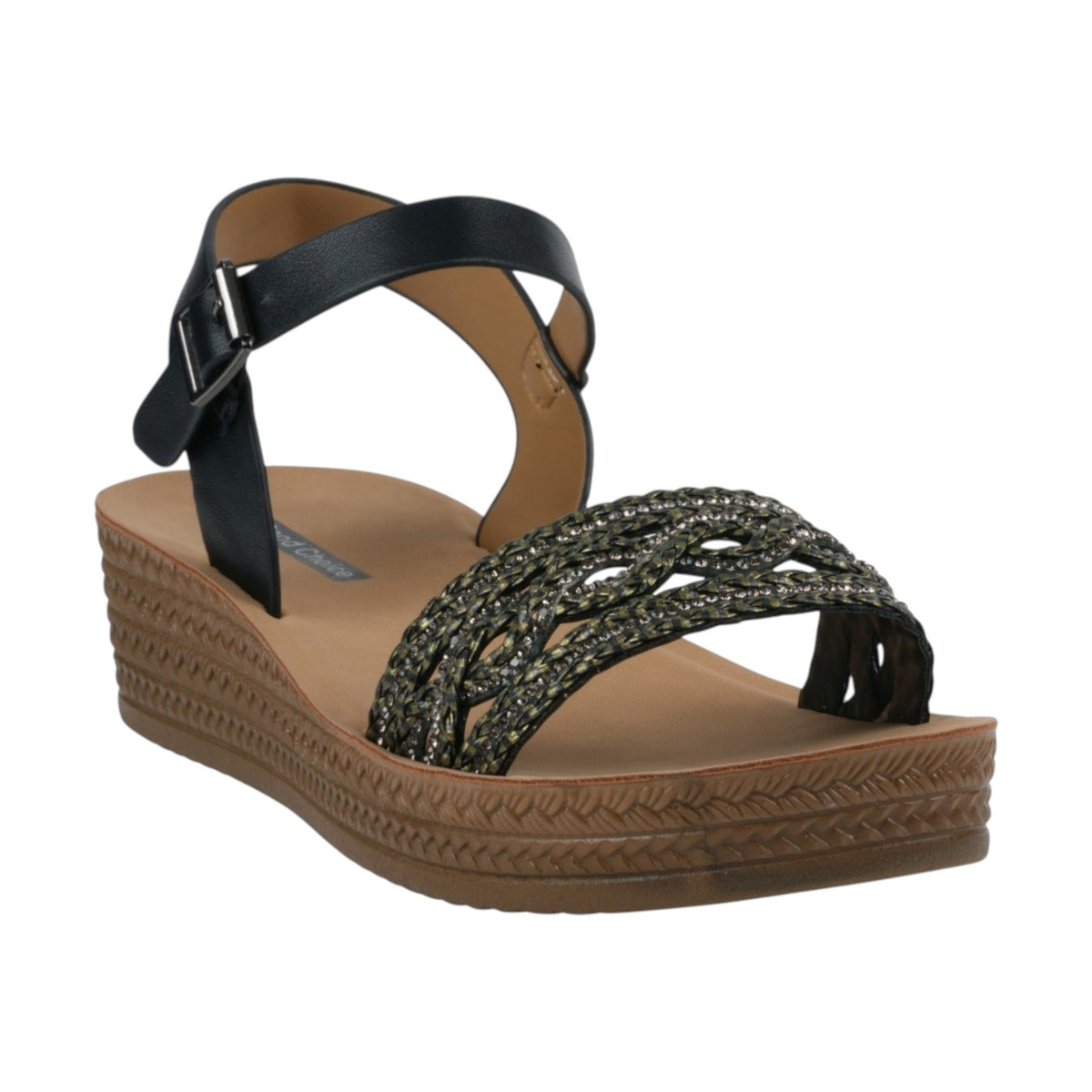 Women's Braided Sandals,Multi