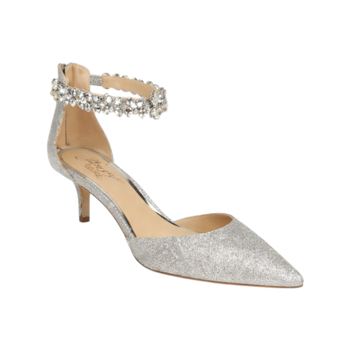 Women's Glitted Rhinestones Sandals,Silver