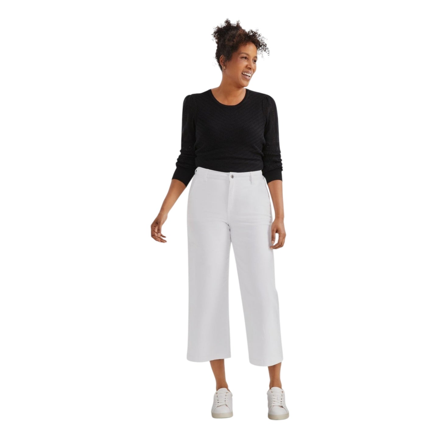 Women's Plain Jeans,White