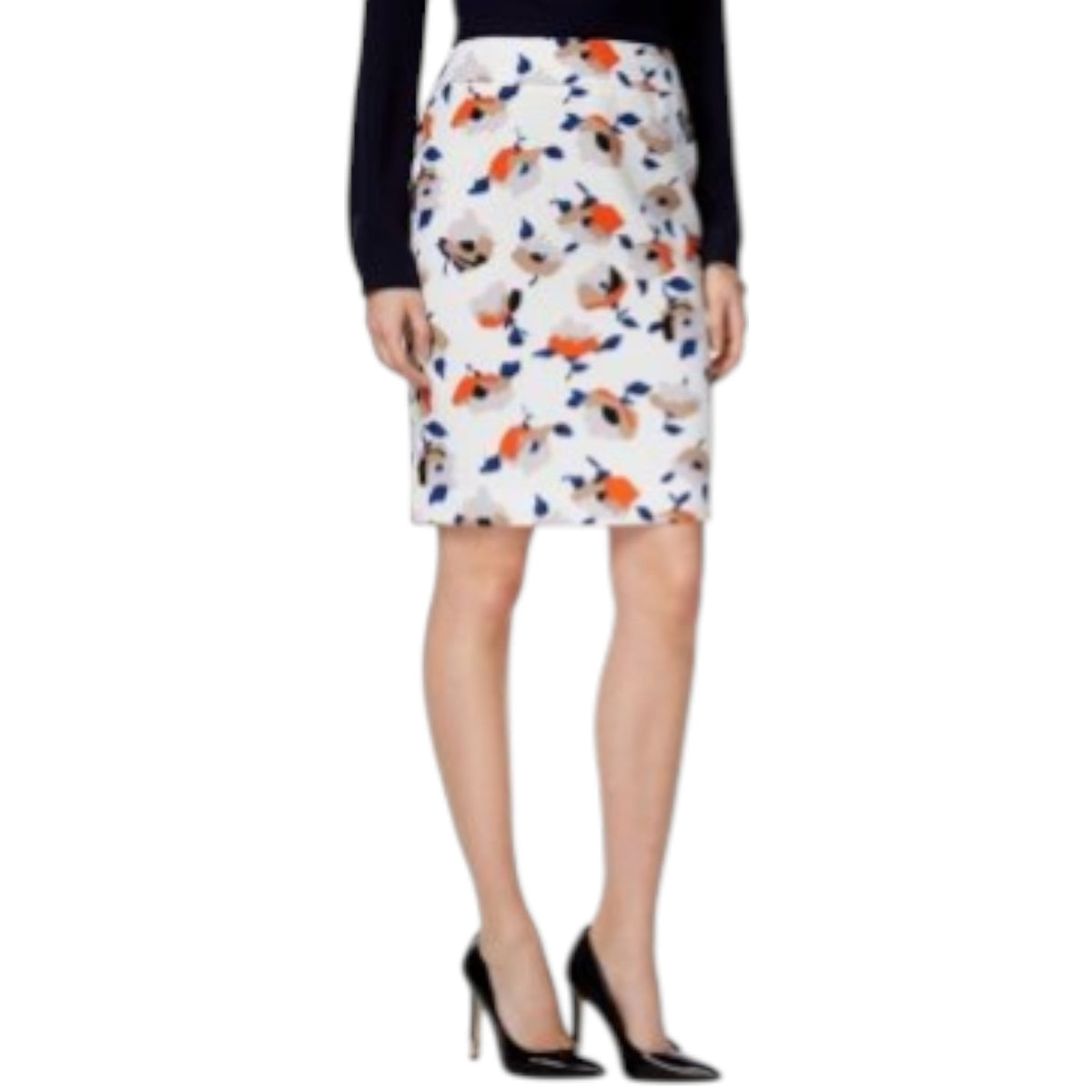 Women's Printed Skirt,White
