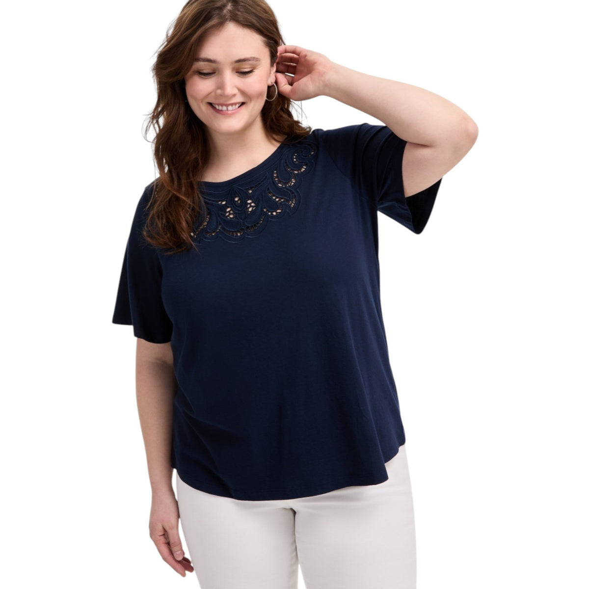 Women's Plain Top,Navy