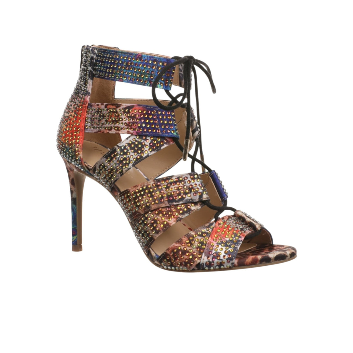 Women's Rhinestones Heels,Multi