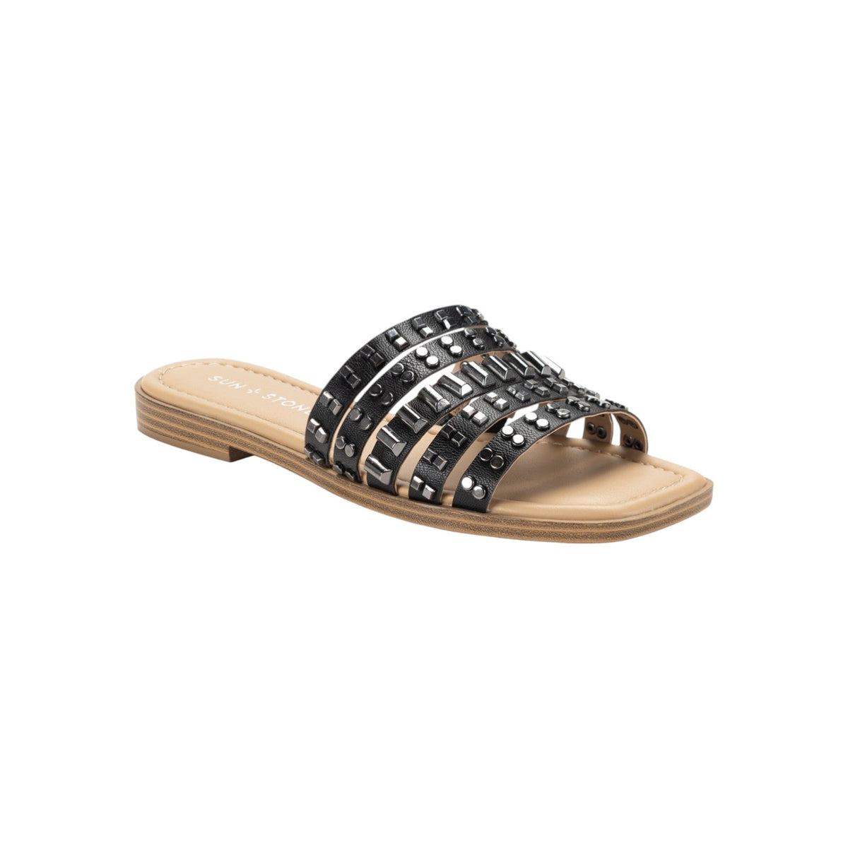 Women's Stud Shoes,Black