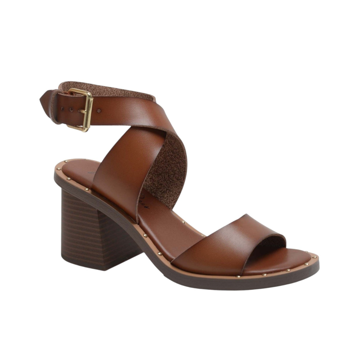 Women's Plain Heels,Brown
