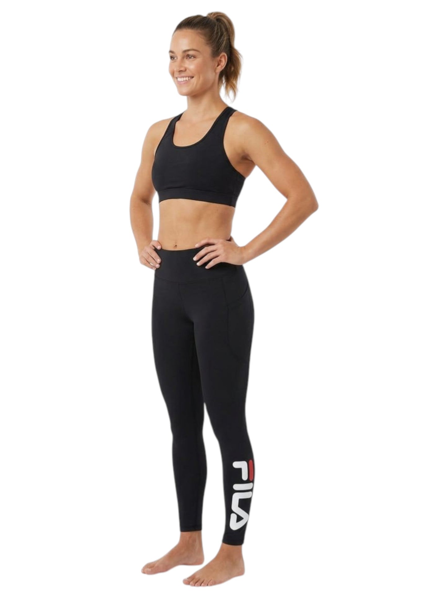 Women's Printed Legging,Black