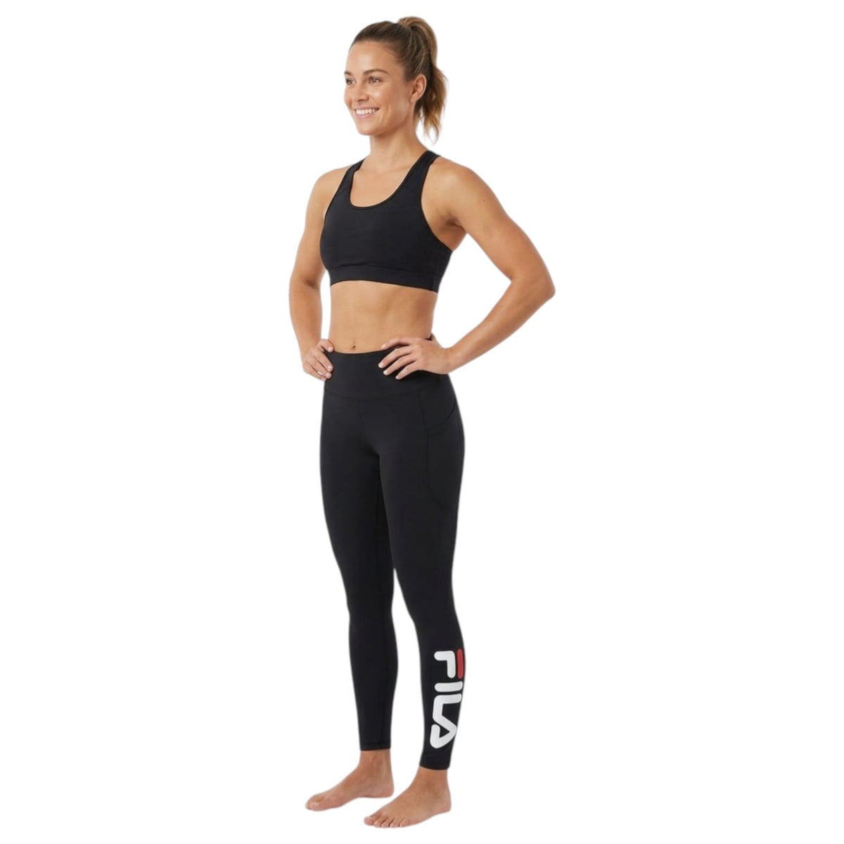 Women's Printed Legging,Black