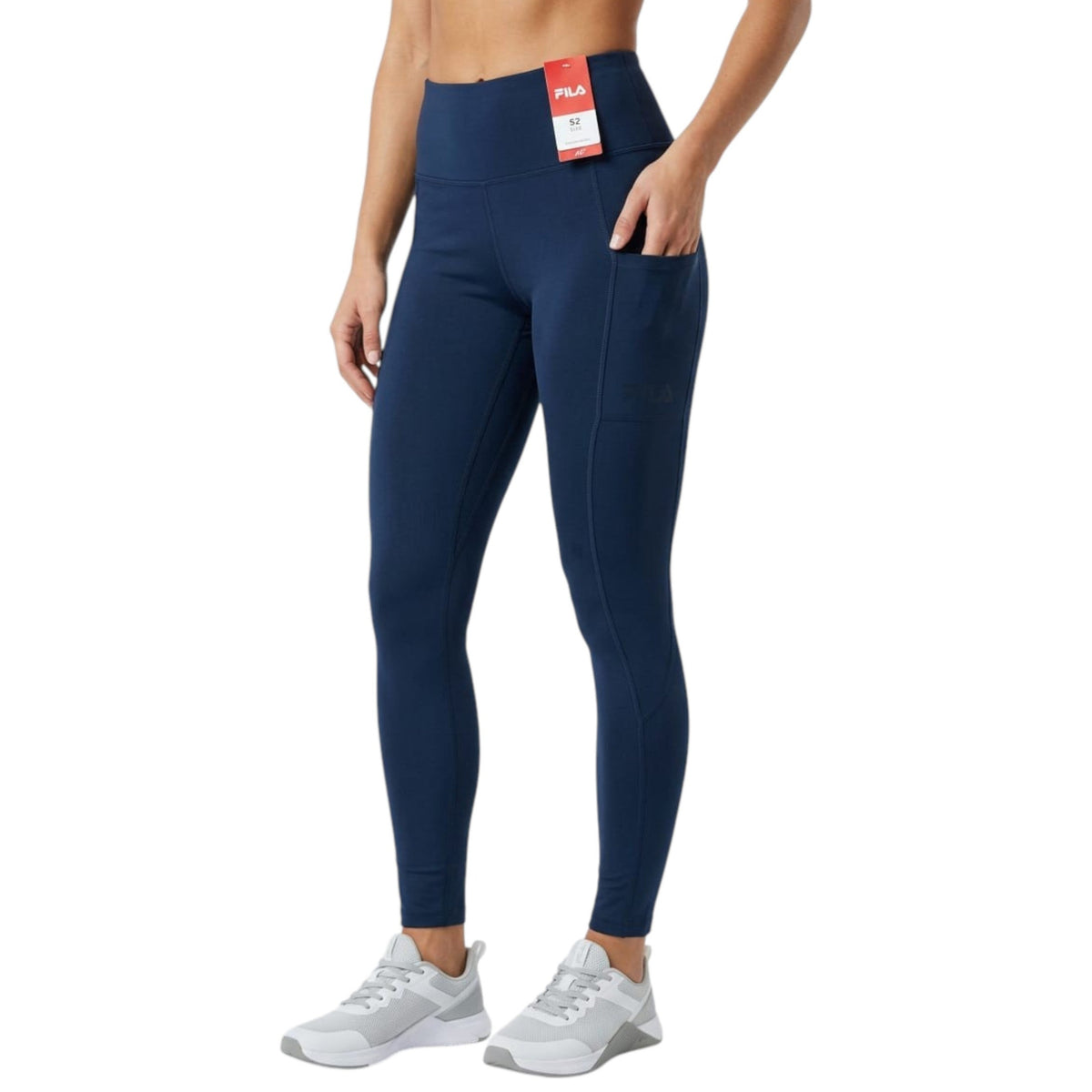 Women's Plain Legging,Navy