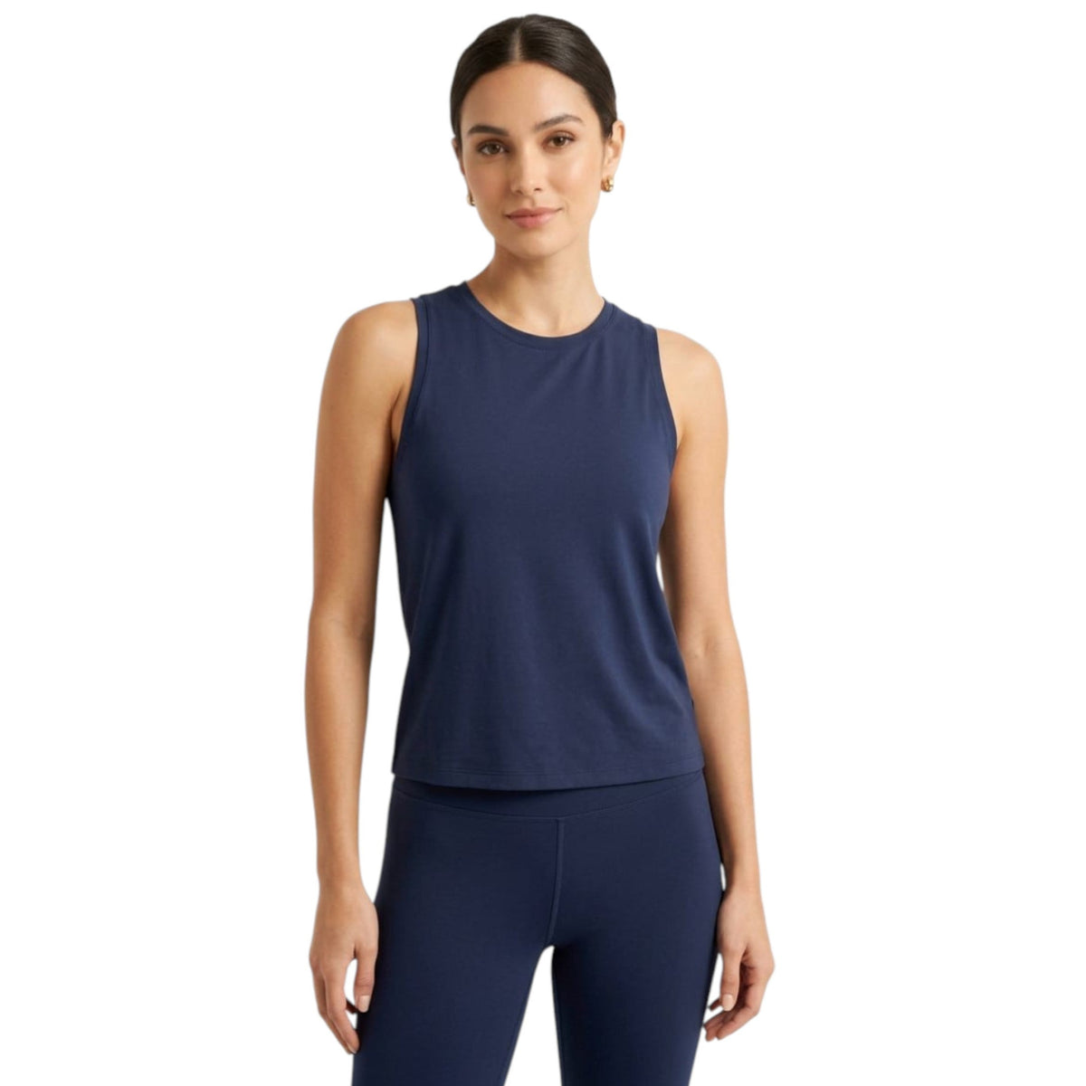 Women's Plain Sport Top,Navy