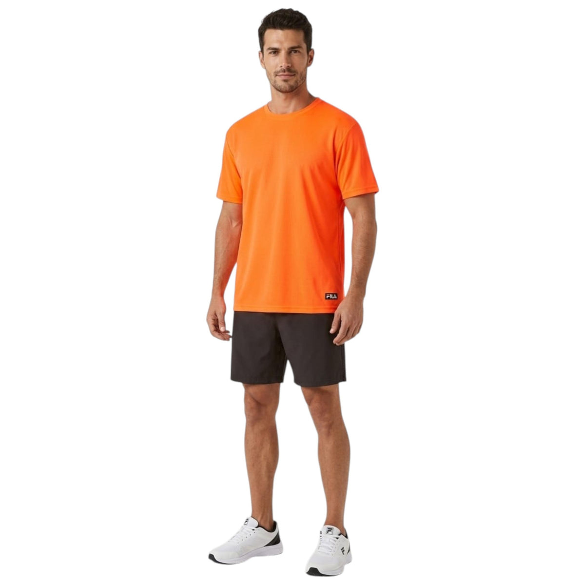 Men's Plain Sport Top,Orange