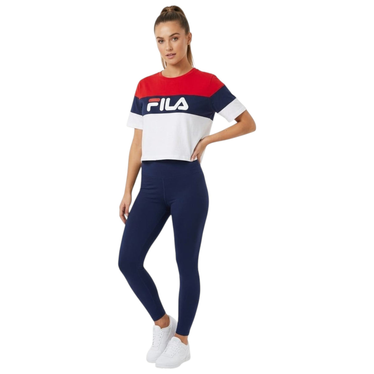 Women's Colorblocked Sport Top,Multi