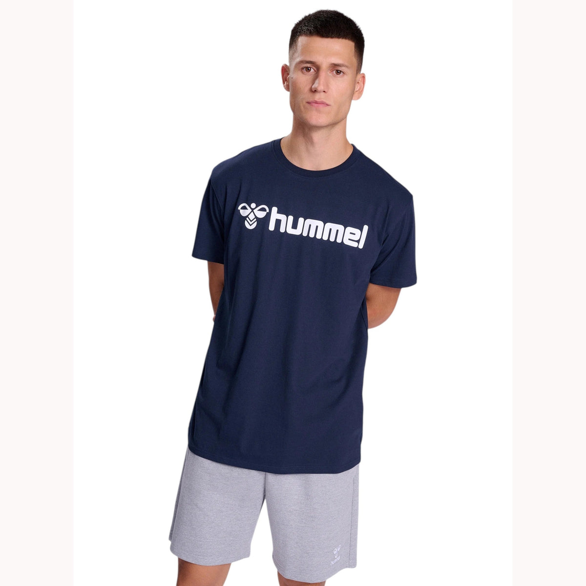 Men's Logo Printed Sport Top,Navy