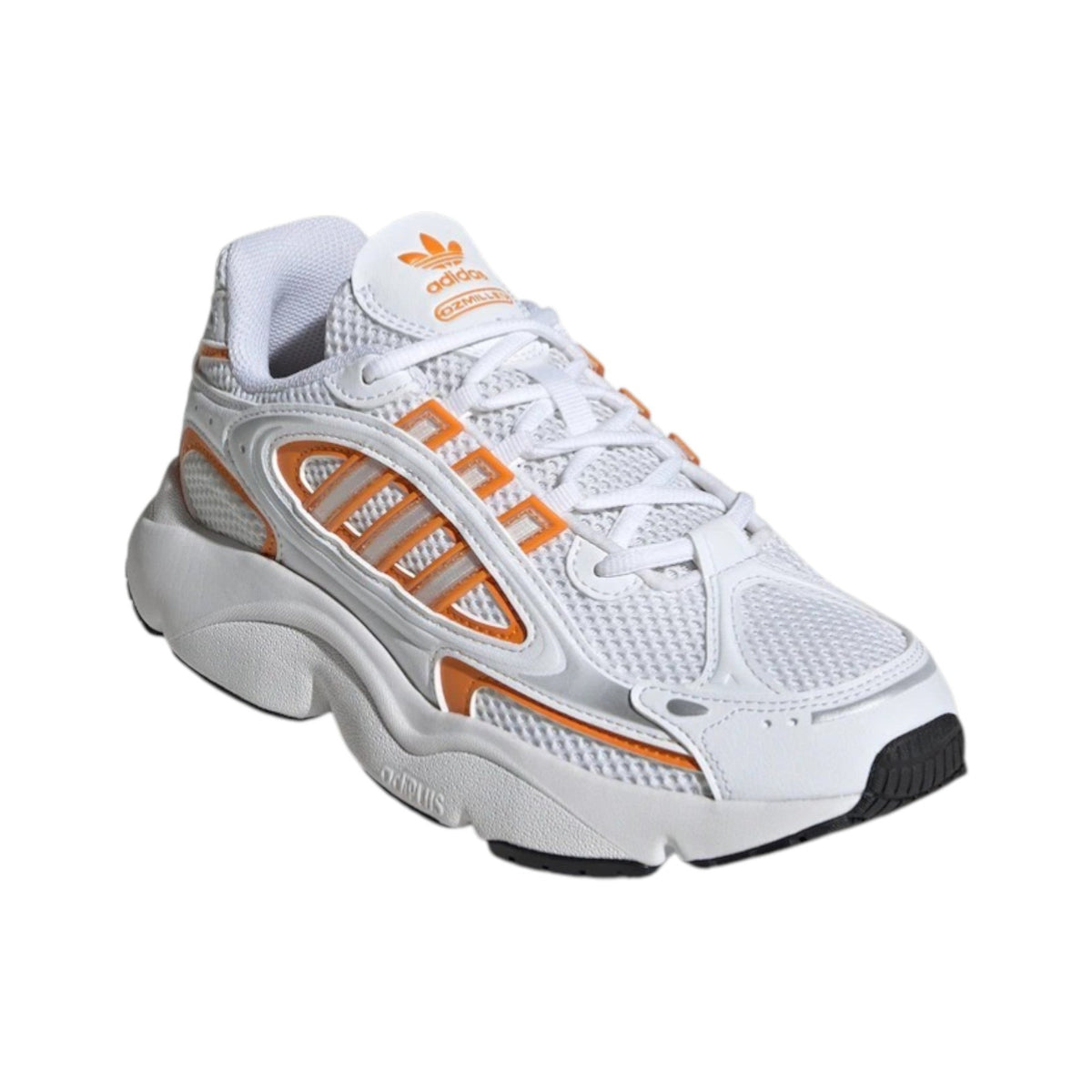 Women's Orange Patched Shoes,White