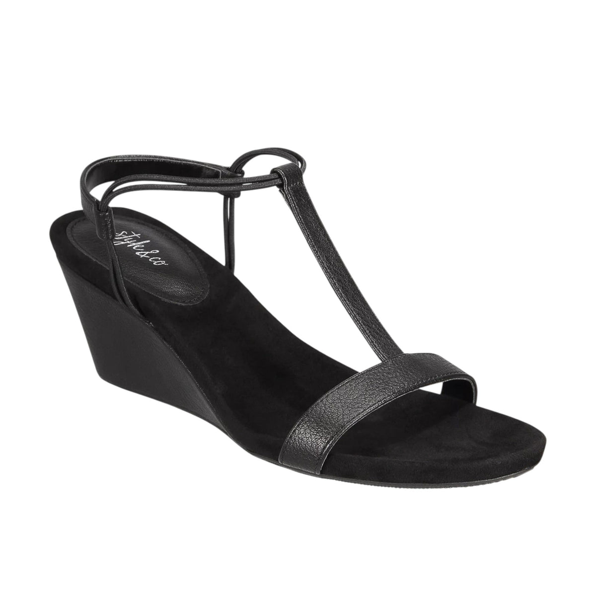 Women's Plain Sandals,Black