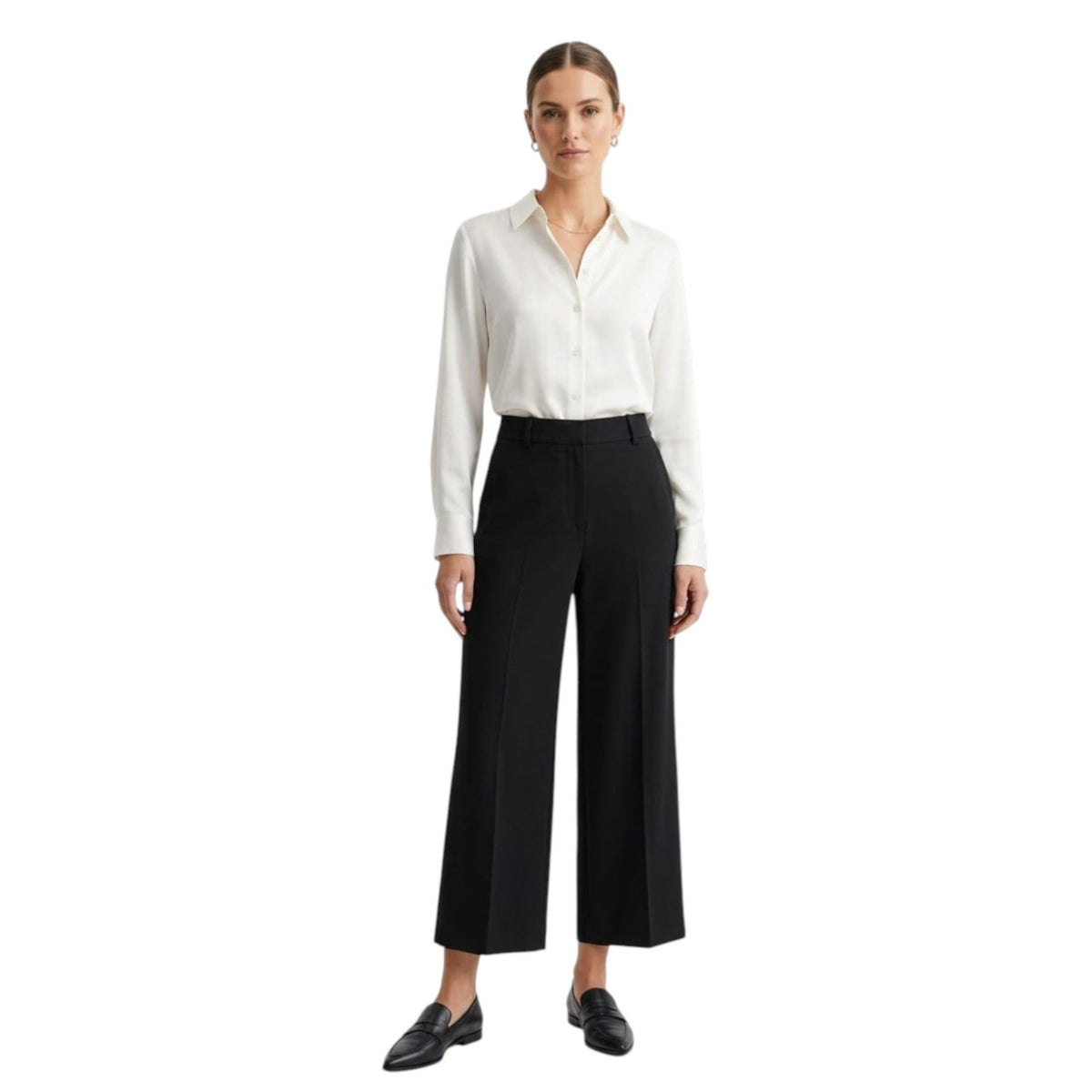 Women's Plain Pant,Black