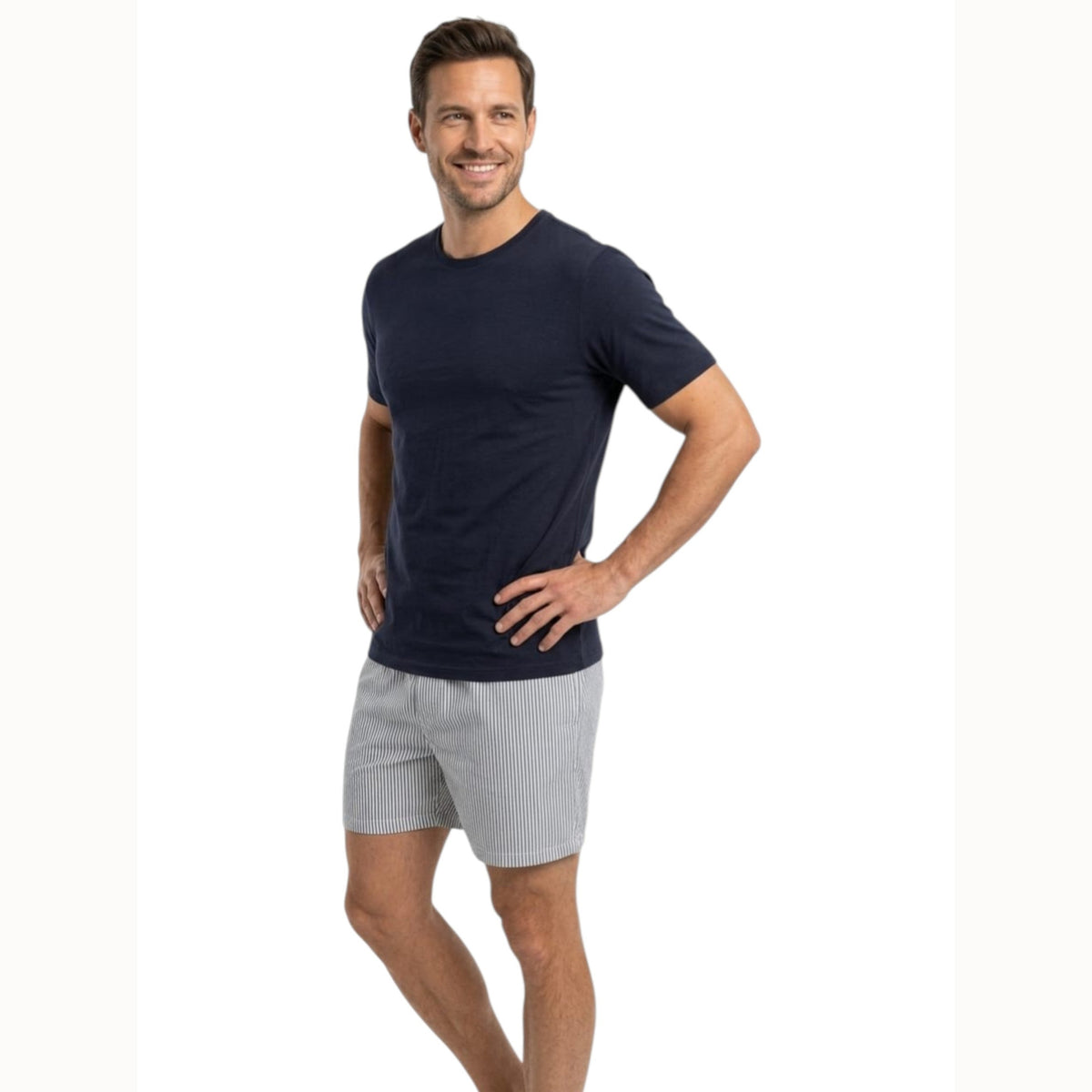Men's Plain Set,Navy