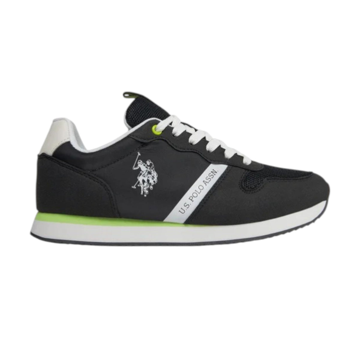 Men's Colorblocked Shose,Black