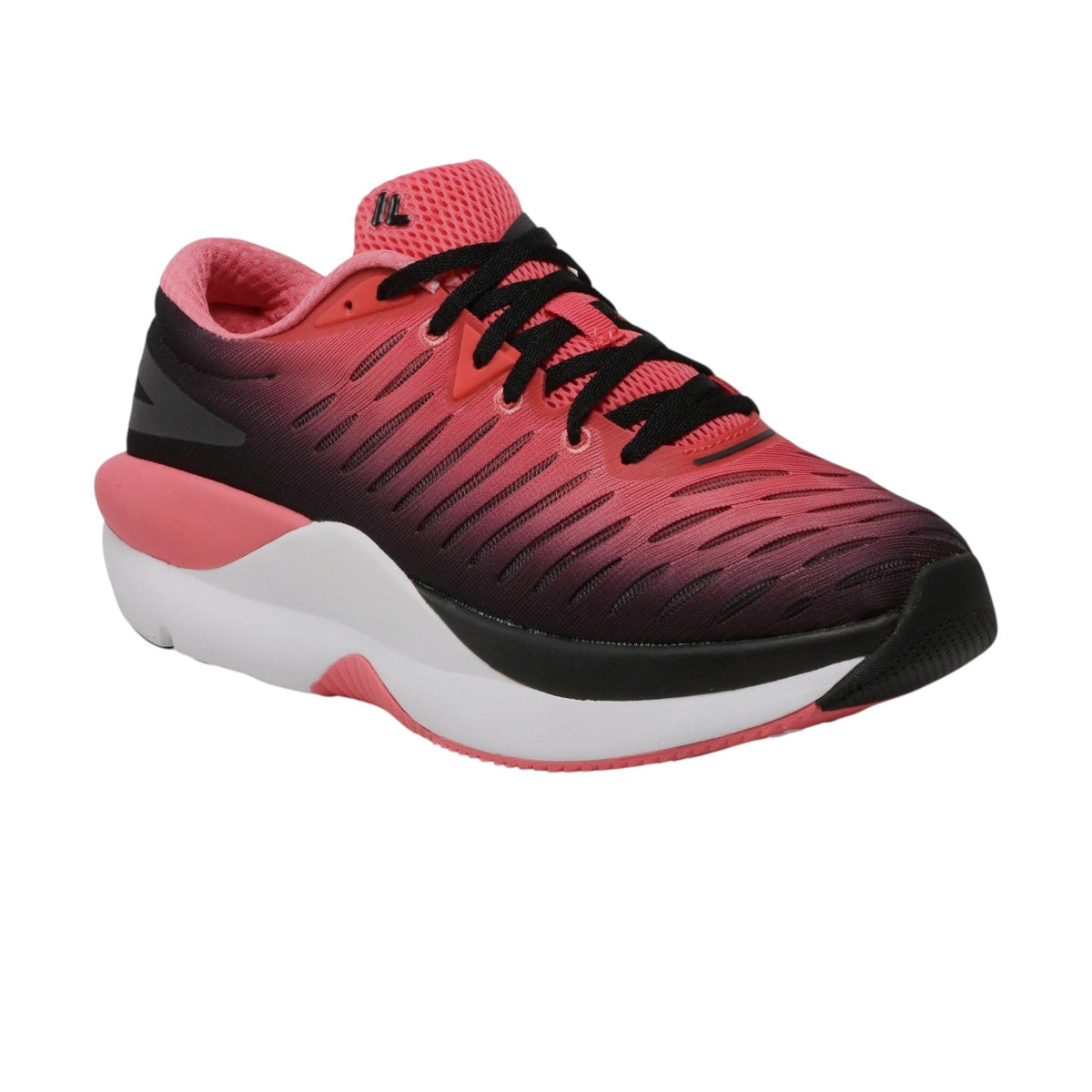 Women's Ombre Running Shoes,Coral/Black