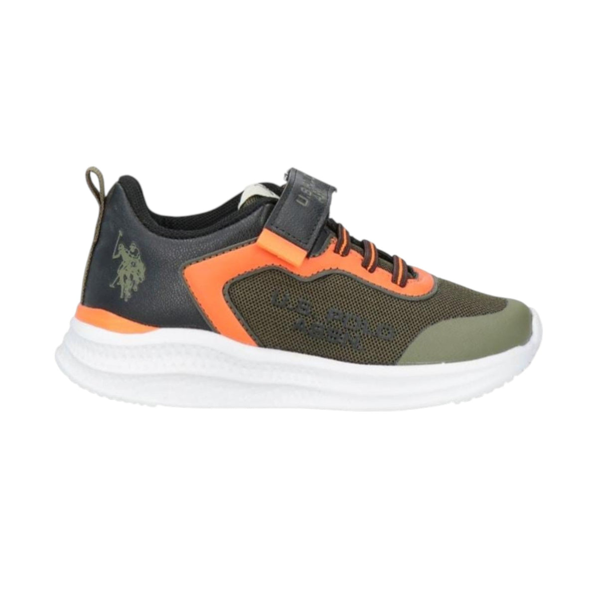 Kids Boy's Colorblocked Shoes,Olive