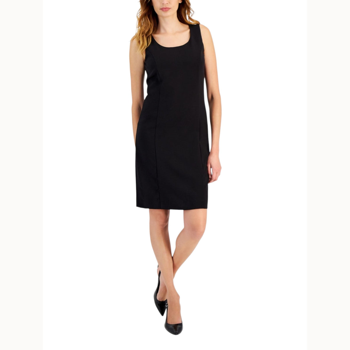 Women's Plain Dress,Black