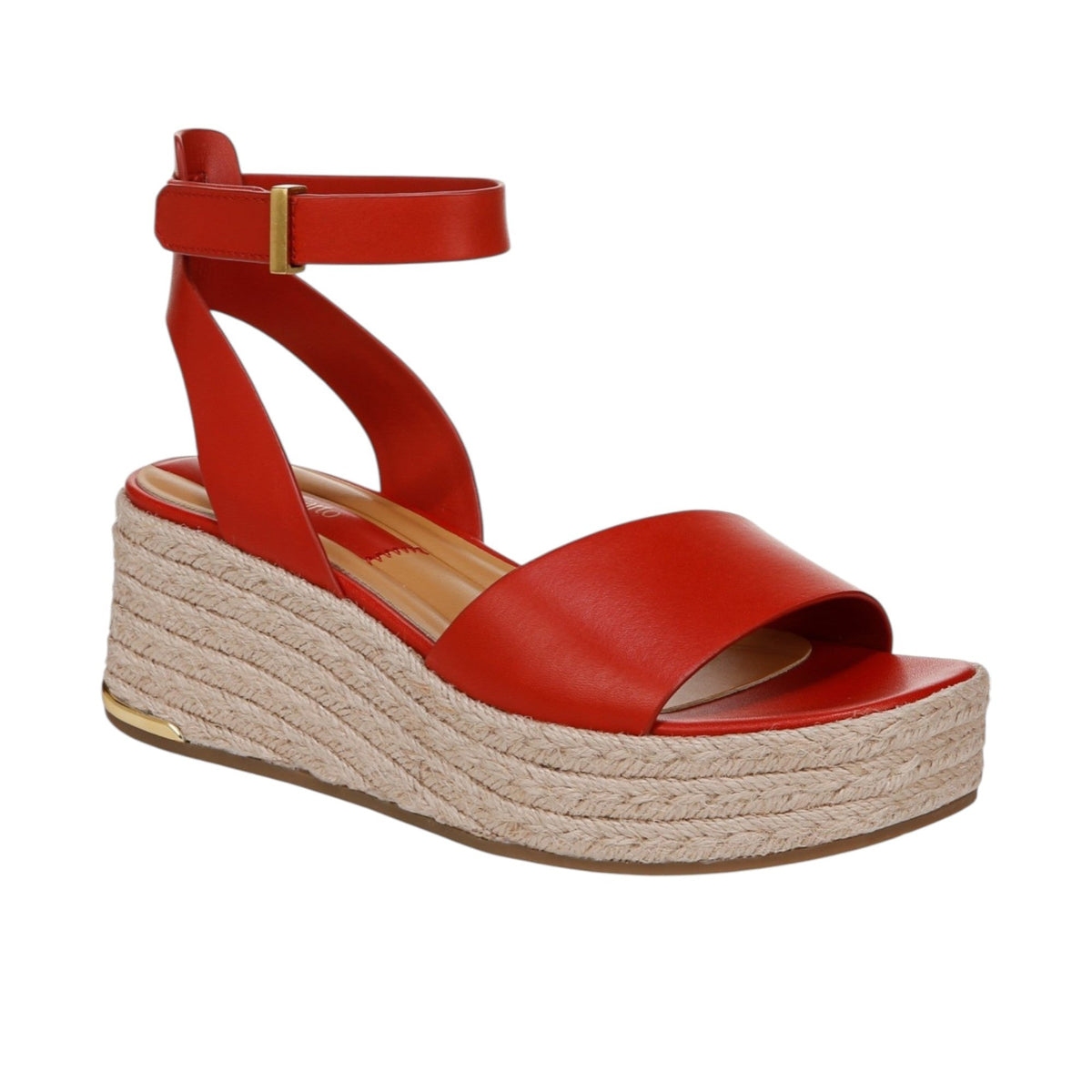 Women's Braided Heels Sandals,Red