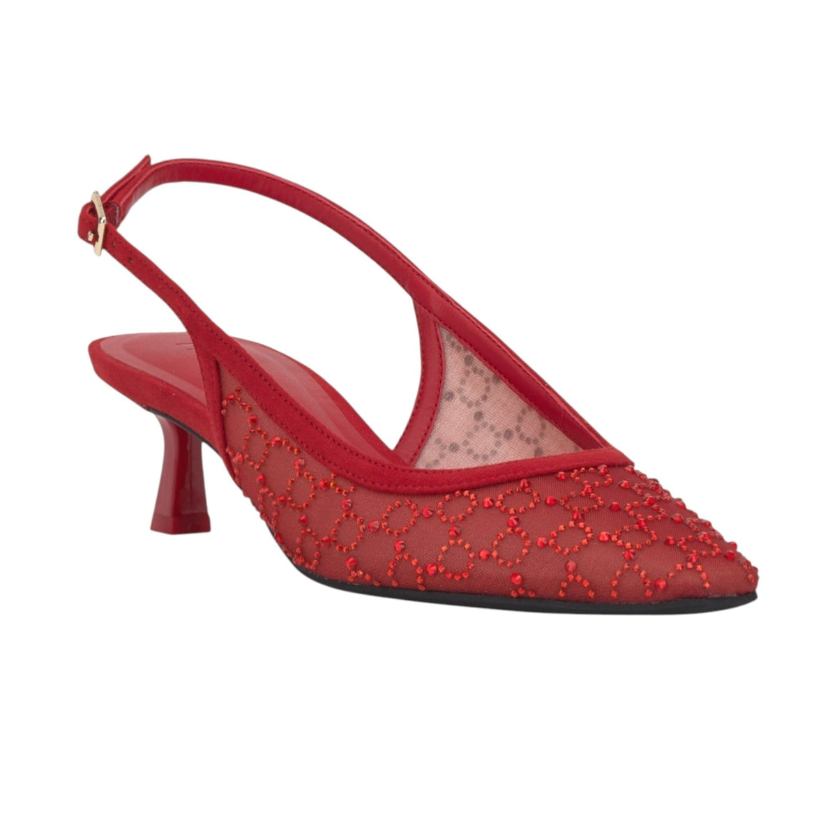 Women's Rhinestones Sandals,Red