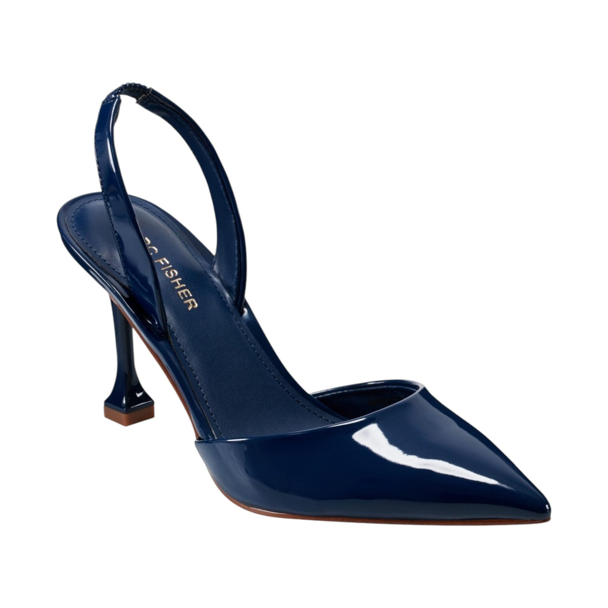 Women's Glowey Heeled Shoes,Navy