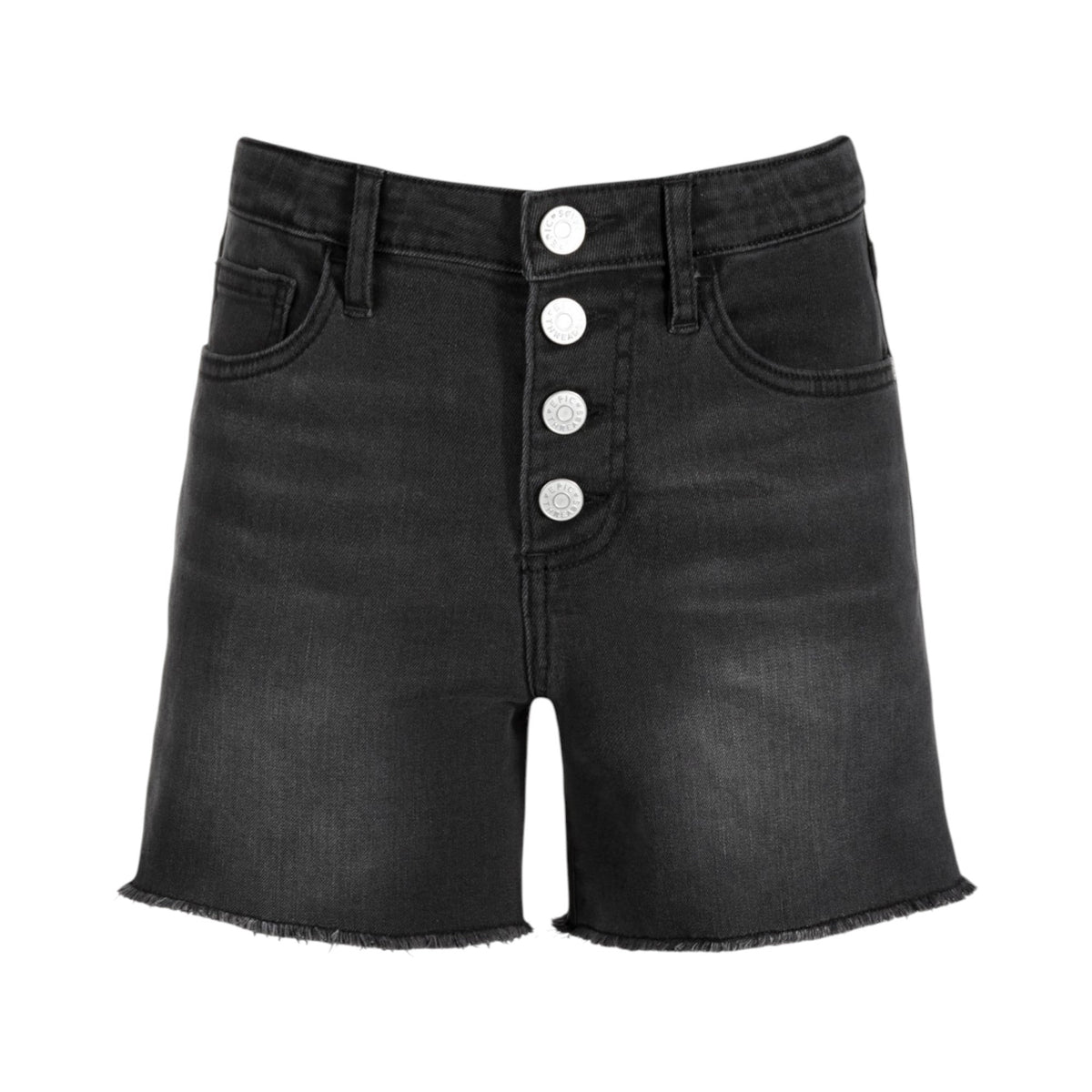 Kids Girl's Plain Short,Black