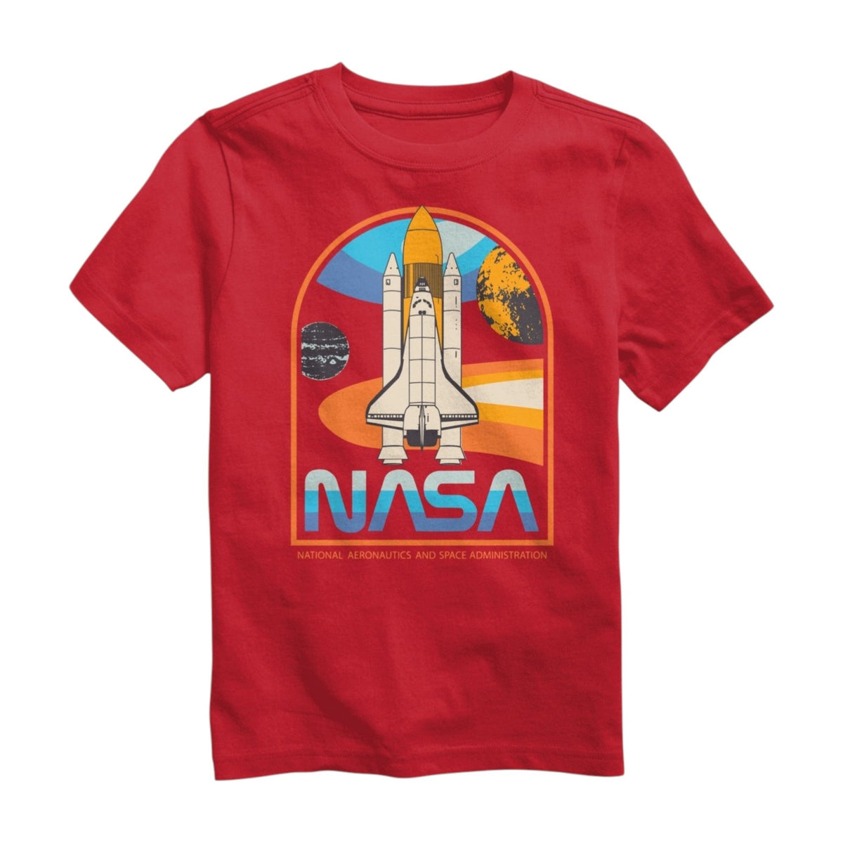 Men's Printed Top,Red