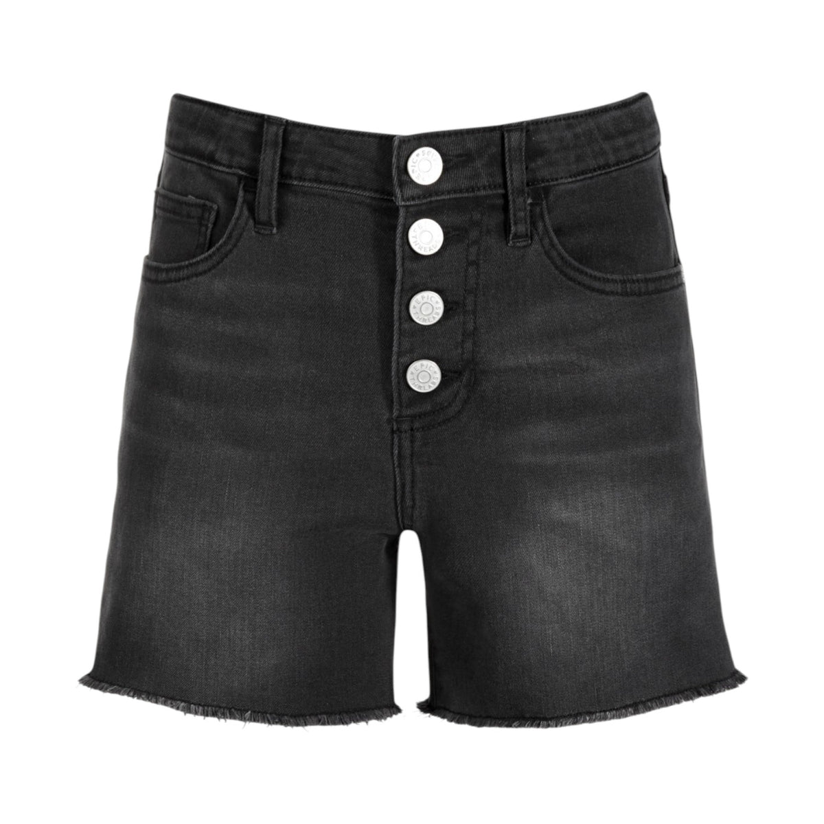 Kids Girl's Plain Short,Black