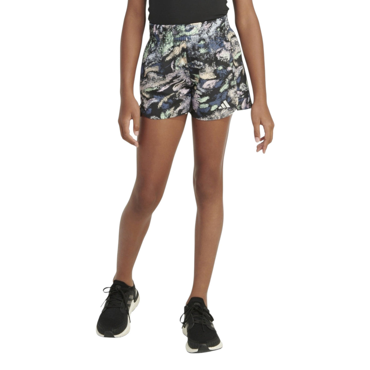 Kids Girl's Printed Short,Black