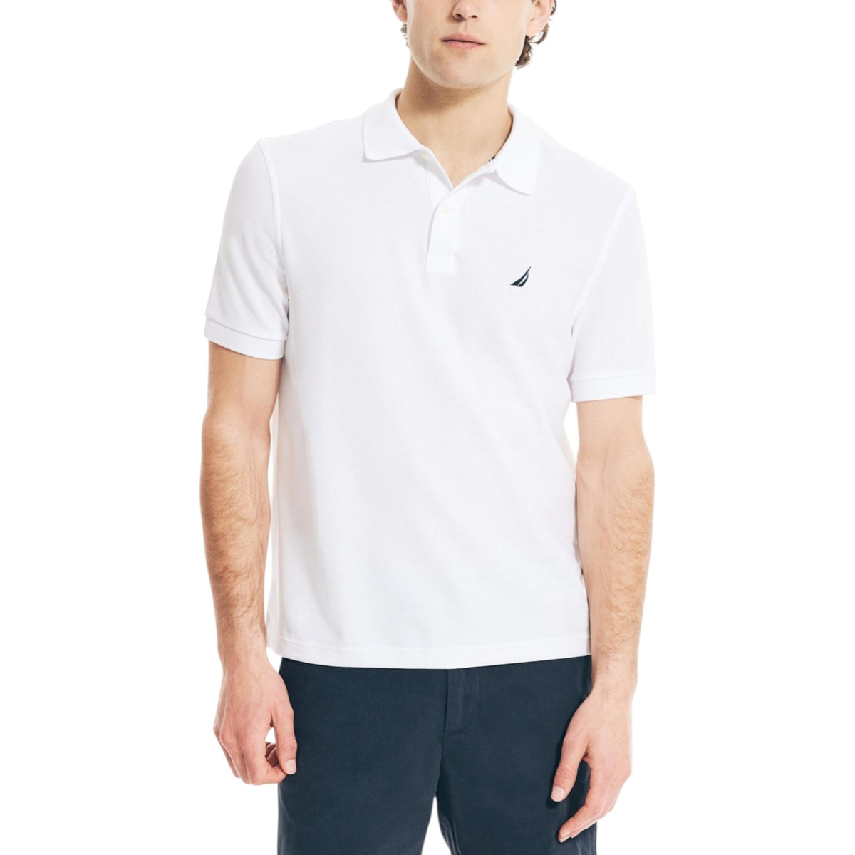 Men's Plain Top,White