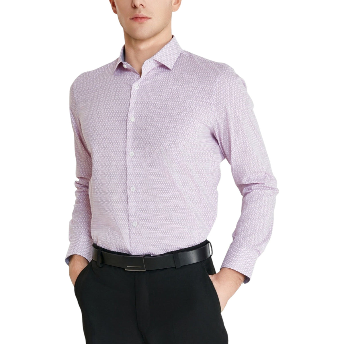 Men's Printed Dress Shirt,Multi