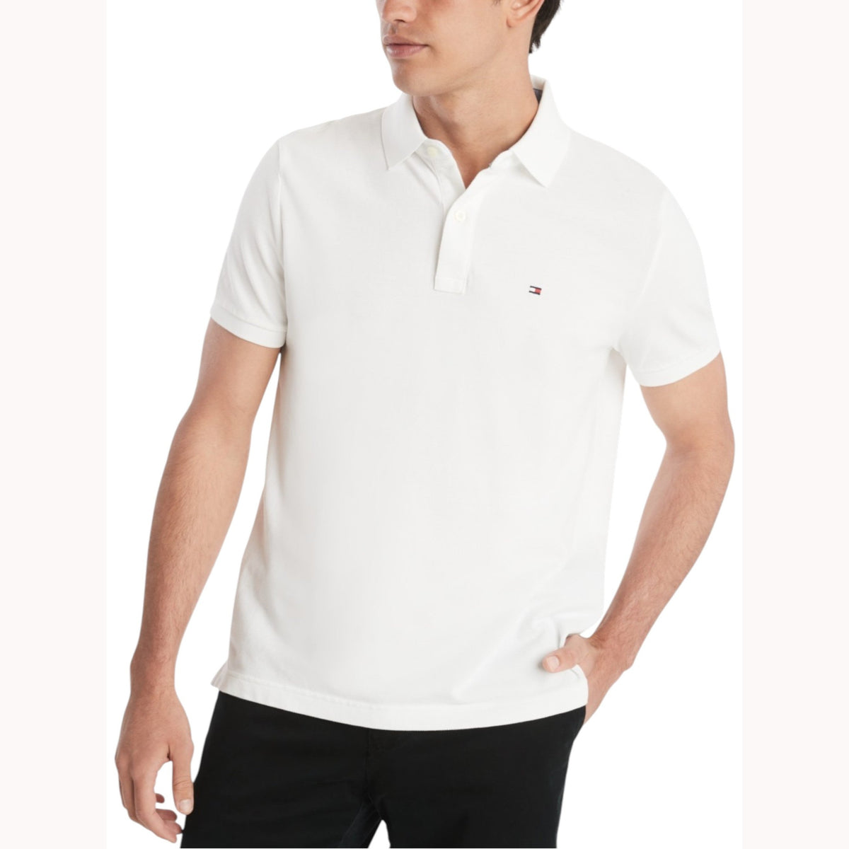 Men's Plain Top,White