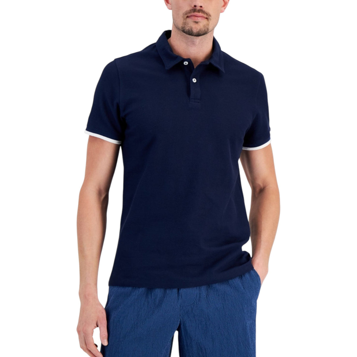 Men's Plain Top,Navy