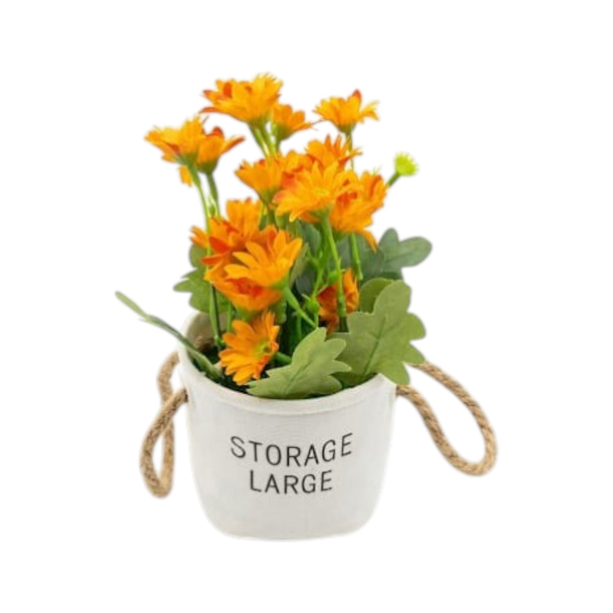 Artificial Orange Chrysanthemums